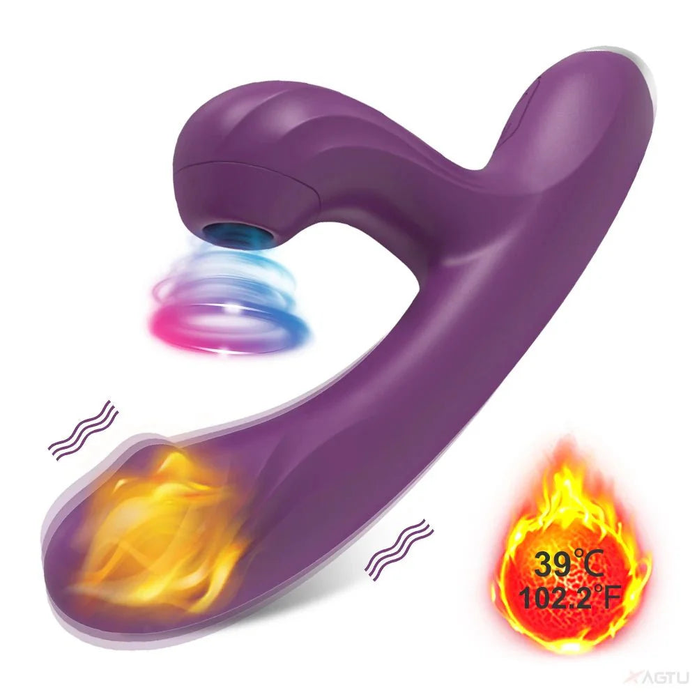HeatSuction Heated Suction G-Spot Vibrator