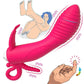 RoseWave Triple Stim Dildo Vibrator