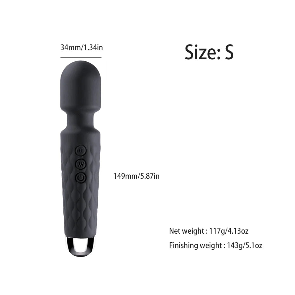 FlexWave 20 Mode G-Spot Wand Vibrator