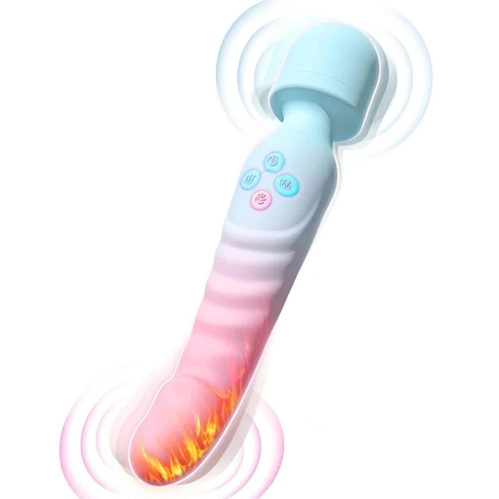 Vibrateur baguette chauffant double tête IgniteFlex