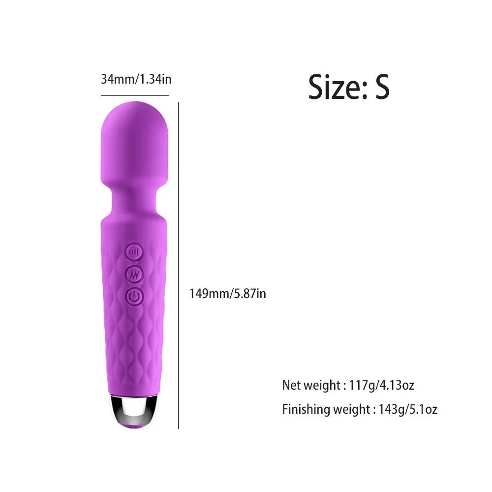 FlexWave 20 Mode G-Spot Wand Vibrator