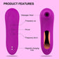 AeroBloom 7X Vibrador de succión de clítoris