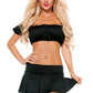 Pleated Solid Skirt