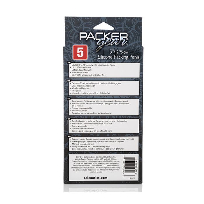 Packer Gear Empaquetador de silicona de 5" Color tostado