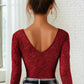 Lace Long Sleeve Bodysuit