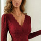 Lace Long Sleeve Bodysuit