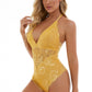 Lacy V-Cut Teddy