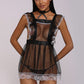 Mesh Babydoll Maid