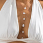 Pearl T-Strap Body Chain