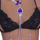 Purple Jewel Body Jewelry