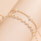 Dual Strap Pearl Belly Chain