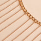 Strappy Criss Cross Body Jewelry