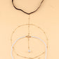 Strappy Pearl Chain Leg Garter
