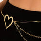 Heart O-Ring Belly Chain