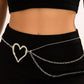 Heart O-Ring Belly Chain