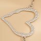 Heart O-Ring Belly Chain