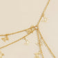 Harness Body Jewelry with Butterfly Charms
