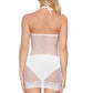 Seamless Mesh High Neck Dress
