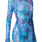 Miami Nights Sheer Mini Dress