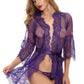 Rose Lace Robe