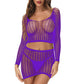 Pothole Crop Top and Skirt