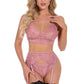 Beauty Bralette and Garter Panty