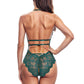 Scalloped Lace Teddy Lingerie