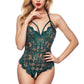 Scalloped Lace Teddy Lingerie