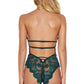 Seductive Scalloped Lace Teddy Lingerie