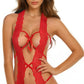 Strappy Lace String Teddy