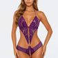 Lace and Mesh Open Side Teddy