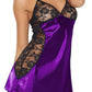 Plus Size Satin and Lace Nightie
