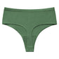 High Waisted Thong Panty