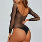 High Hip Net Teddy
