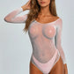 High Hip Net Teddy