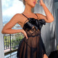 Plus Size Busty Bows Lingerie Babydoll