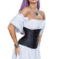 Plus Size Black Steel Bone Waist Cincher