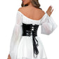 Black Vinyl Waist Cincher