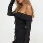 Bell Sleeve Mini Dress