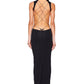 Backless Floor Length Dress