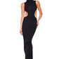 Backless Floor Length Dress
