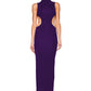 Backless Floor Length Dress