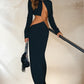Head Turner Floor Length Dress