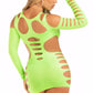 Plus Size Hollow Cut Out Seamless Dress