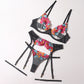 Garden Bra and Garter Set