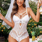 Flirty Strappy Crotchless Teddy