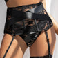 Strapped Floral Garter Set
