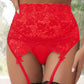 Daisy Lace Garter Panty