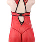 Rose Split Cup Babydoll