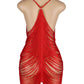 Shimmy Fringe Lingerie Chemise